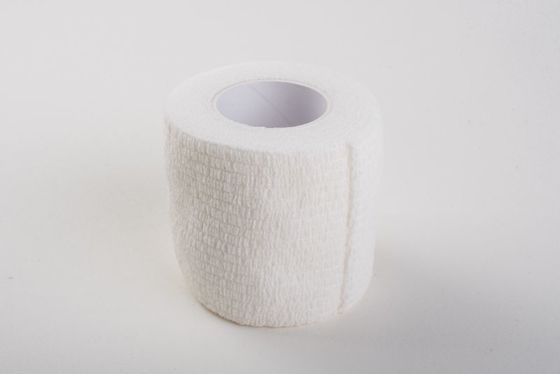 Medical Supply Non Woven Cotton Easy Tear Self Adhesive Vet Wrap Adhesive Elastic Cohesive Bandage